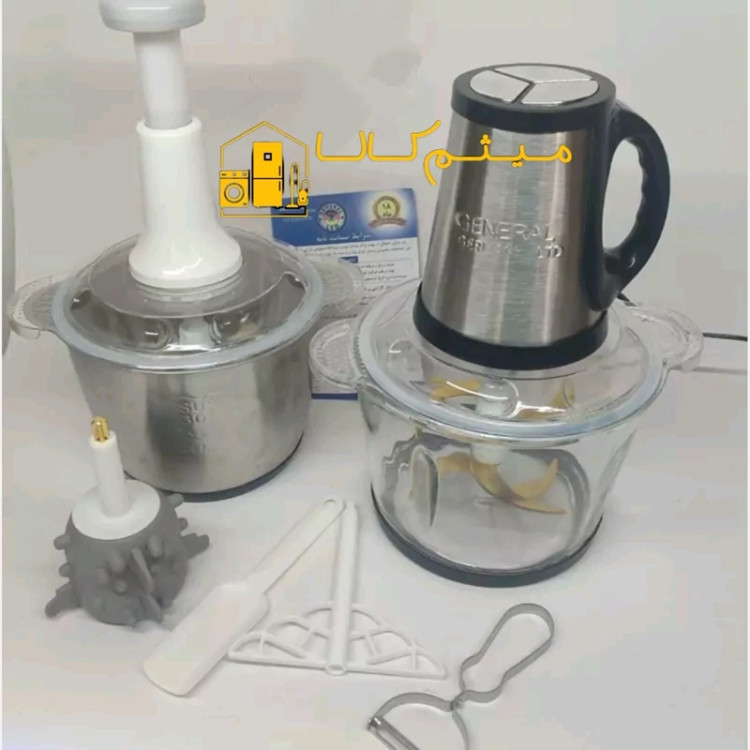 خردکن و غذاساز همه کاره دوکاسه جنرال مدل GN.1530