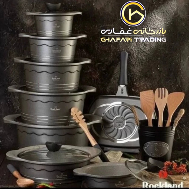 سرویس قابلمه 14پارچه برند راکلند گارانتی شرکتی ارسال رایگان