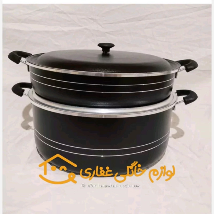 تابه و قابلمه سایز52 با روکش گرانیتی وزن(سنگین)